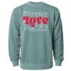 Unisex Midweight Pigment-Dyed Crewneck Sweatshirt Thumbnail