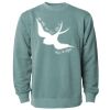 Unisex Midweight Pigment-Dyed Crewneck Sweatshirt Thumbnail