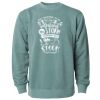 Unisex Midweight Pigment-Dyed Crewneck Sweatshirt Thumbnail