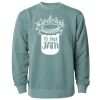 Unisex Midweight Pigment-Dyed Crewneck Sweatshirt Thumbnail