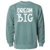 Unisex Midweight Pigment-Dyed Crewneck Sweatshirt Thumbnail