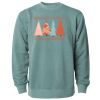 Unisex Midweight Pigment-Dyed Crewneck Sweatshirt Thumbnail