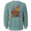 Unisex Midweight Pigment-Dyed Crewneck Sweatshirt Thumbnail