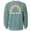 Unisex Midweight Pigment-Dyed Crewneck Sweatshirt Thumbnail