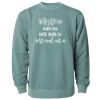 Unisex Midweight Pigment-Dyed Crewneck Sweatshirt Thumbnail