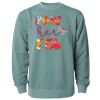 Unisex Midweight Pigment-Dyed Crewneck Sweatshirt Thumbnail