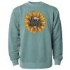 Unisex Midweight Pigment-Dyed Crewneck Sweatshirt Thumbnail