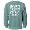 Unisex Midweight Pigment-Dyed Crewneck Sweatshirt Thumbnail