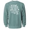 Unisex Midweight Pigment-Dyed Crewneck Sweatshirt Thumbnail