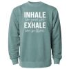 Unisex Midweight Pigment-Dyed Crewneck Sweatshirt Thumbnail