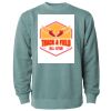 Unisex Midweight Pigment-Dyed Crewneck Sweatshirt Thumbnail