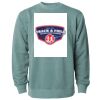 Unisex Midweight Pigment-Dyed Crewneck Sweatshirt Thumbnail