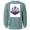 Unisex Midweight Pigment-Dyed Crewneck Sweatshirt Thumbnail