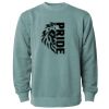 Unisex Midweight Pigment-Dyed Crewneck Sweatshirt Thumbnail