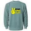 Unisex Midweight Pigment-Dyed Crewneck Sweatshirt Thumbnail