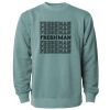 Unisex Midweight Pigment-Dyed Crewneck Sweatshirt Thumbnail
