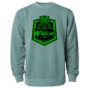 Unisex Midweight Pigment-Dyed Crewneck Sweatshirt Thumbnail