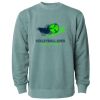 Unisex Midweight Pigment-Dyed Crewneck Sweatshirt Thumbnail