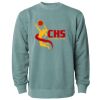 Unisex Midweight Pigment-Dyed Crewneck Sweatshirt Thumbnail