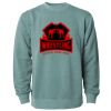 Unisex Midweight Pigment-Dyed Crewneck Sweatshirt Thumbnail