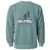 Unisex Midweight Pigment-Dyed Crewneck Sweatshirt Thumbnail