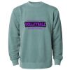 Unisex Midweight Pigment-Dyed Crewneck Sweatshirt Thumbnail