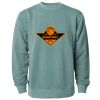 Unisex Midweight Pigment-Dyed Crewneck Sweatshirt Thumbnail