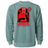 Unisex Midweight Pigment-Dyed Crewneck Sweatshirt Thumbnail