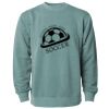 Unisex Midweight Pigment-Dyed Crewneck Sweatshirt Thumbnail