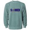 Unisex Midweight Pigment-Dyed Crewneck Sweatshirt Thumbnail