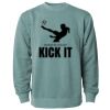 Unisex Midweight Pigment-Dyed Crewneck Sweatshirt Thumbnail