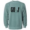Unisex Midweight Pigment-Dyed Crewneck Sweatshirt Thumbnail
