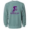 Unisex Midweight Pigment-Dyed Crewneck Sweatshirt Thumbnail