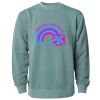 Unisex Midweight Pigment-Dyed Crewneck Sweatshirt Thumbnail